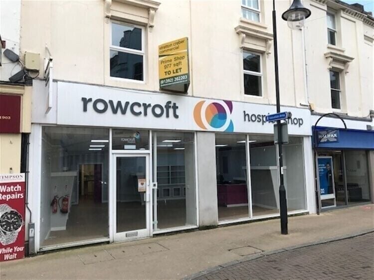 Highly Visible Retail Trading Premises To Let For Sale in Newton Abbot Photo 1