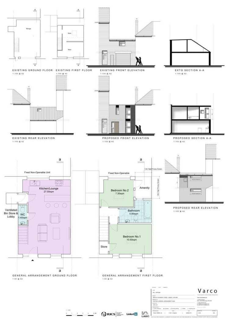 Prime Cardiff Garage with Approved Maisonette Plan, Ideal Investment Opportunity Photo 1