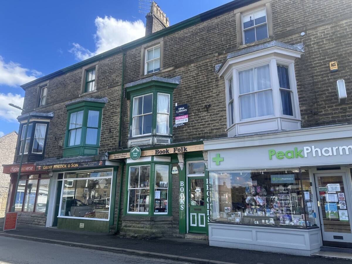 Buxton Market Place Mixed-Use Property with Retail Unit, Office, Basement and Flat Now Available Photo 1