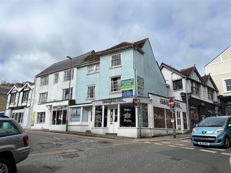 Prime Commercial Property on Webber Street, Falmouth Up for Auction - High Visibility, Town Centre  Photo 1