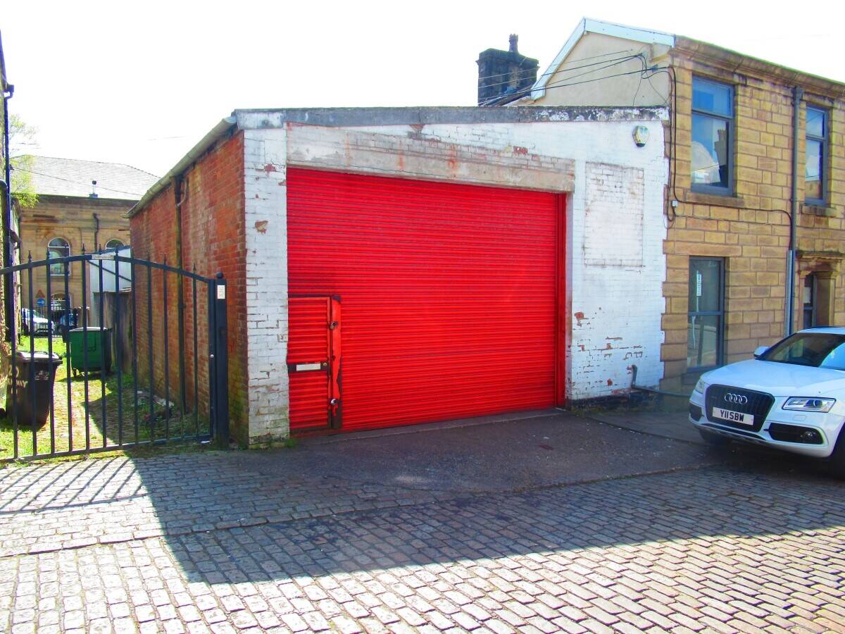 Motor Vehicle Workshop in Darwen Town Centre For Sale - Prime Location with On-Street Parking Photo 1