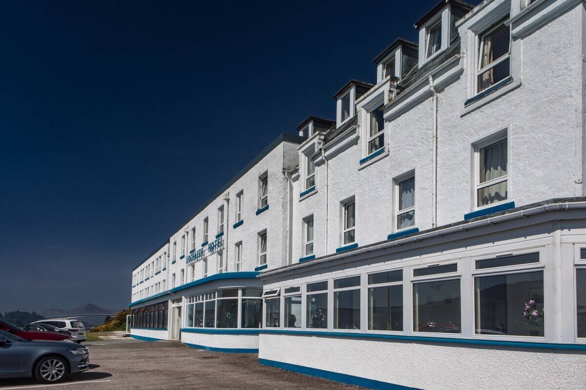 Lochalsh Hotel in Scenic Scottish Highlands Tourist Town For Sale Photo 1