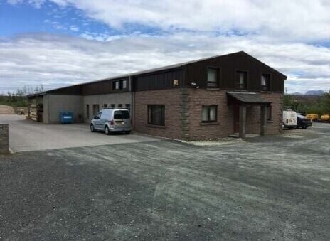 Exceptional Two-Storey Standalone Industrial Unit in Achnasheen, Scottish Highlands Photo 1