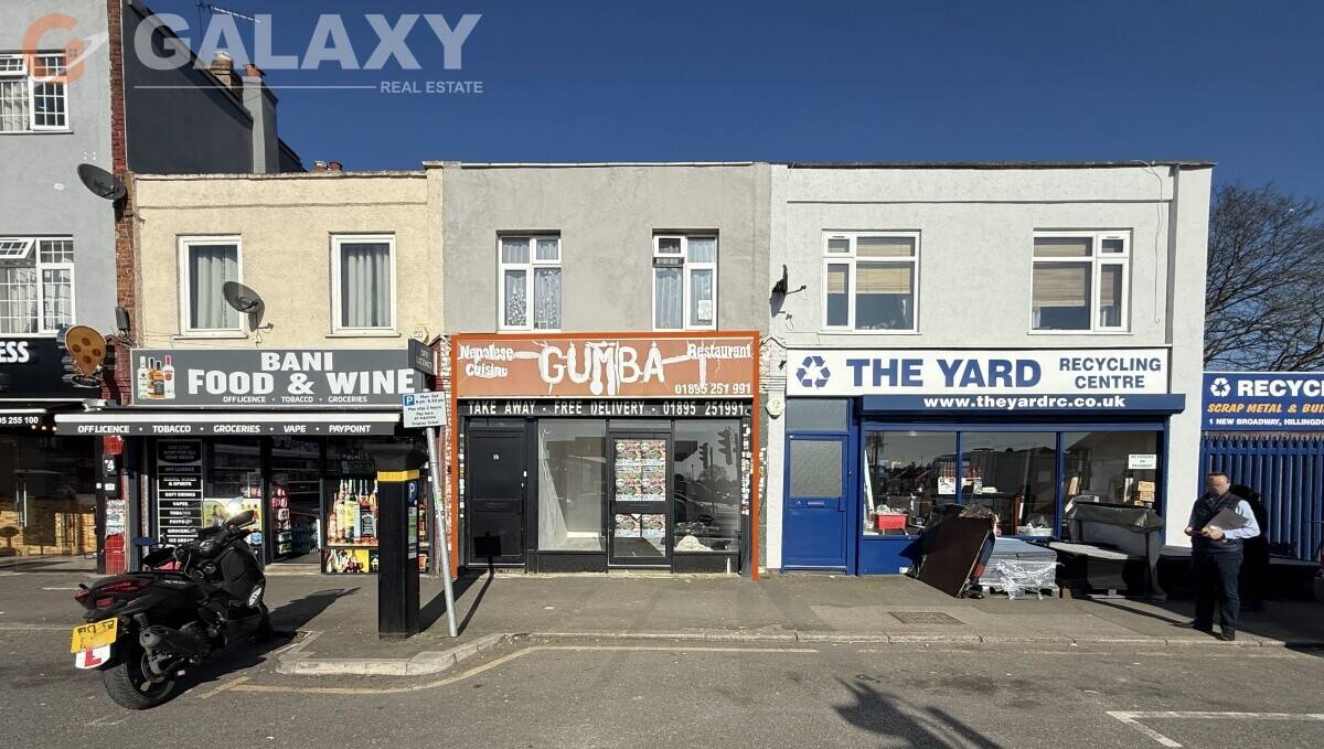 Fully Equipped A3 Restaurant & Takeaway – Prime Uxbridge Road Location – Lease for Sale! Photo 1