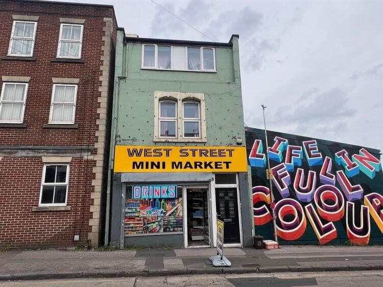 Tenanted Shop with Basement Storage in Prominent Bedminster Location for Sale Photo 1