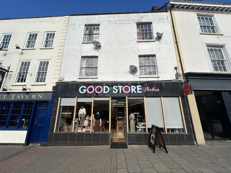 Grade II Listed Retail Unit with 930 sq ft Shop Space Available to Rent on Old Market Street, Bristo Photo 1