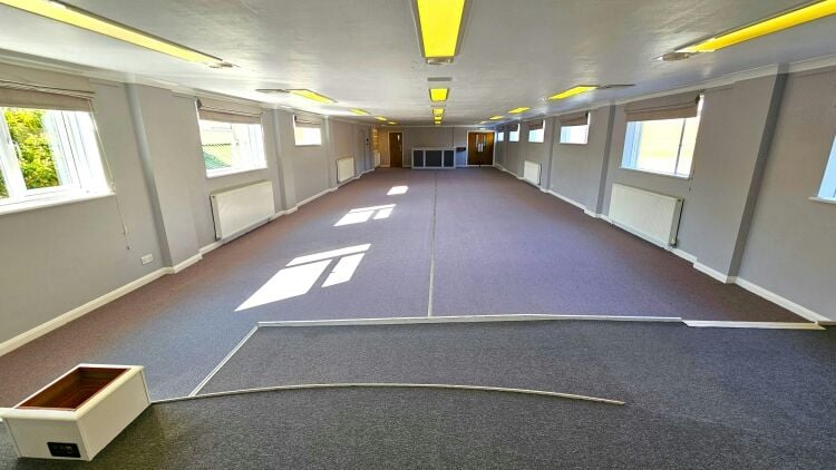Vacant Meeting Hall and Former Snooker Club in Blandford Forum Dorset with Ample Parking Photo 1