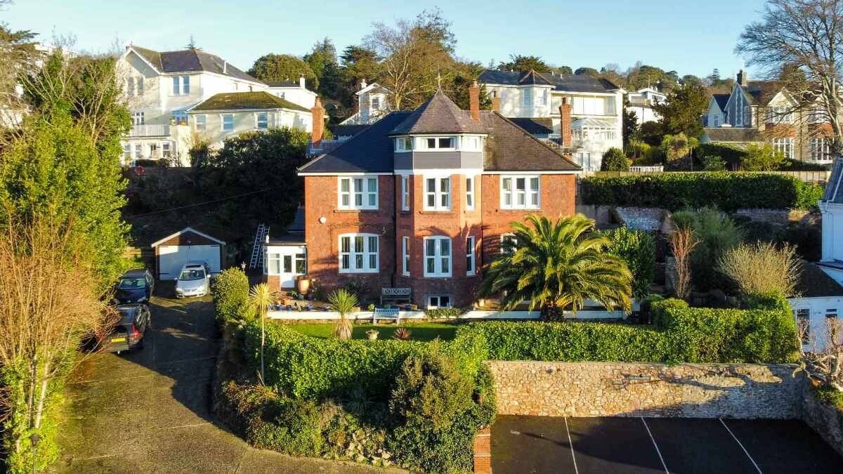 Detached Victorian property for sale in Torquay Devon, previously a guest house. Photo 1