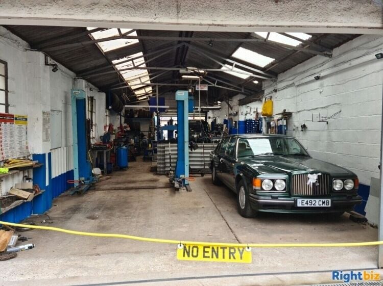Large Industrial Unit with MOT Centre, Garage, and Owner Accommodation in Chulmleigh Devon, Great P Photo 2