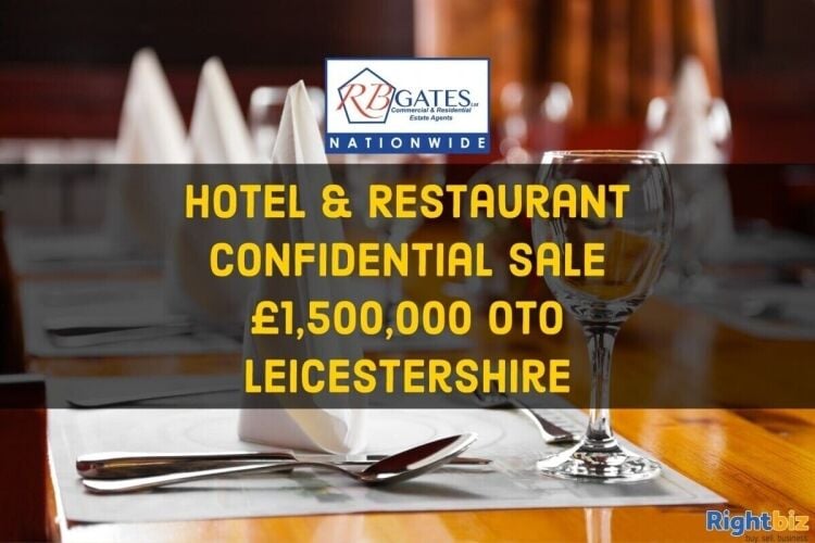 Prime Leicestershire Hotel & Restaurant with Large Parking & Outdoor Seating for Sale Photo 1