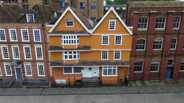 Substantial grade ii listed former nursery extending to approximately 4,658 sq ft over 5 floors, providing characterful and flexible accommodation. Photo 1