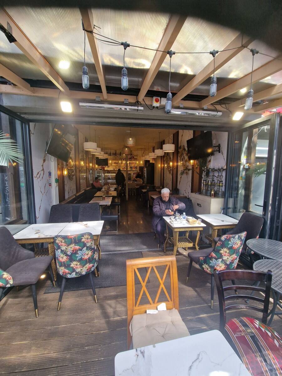 Café Restaurant with Shisha Terrace and Alcohol License in Prime Kilburn Location Photo 1