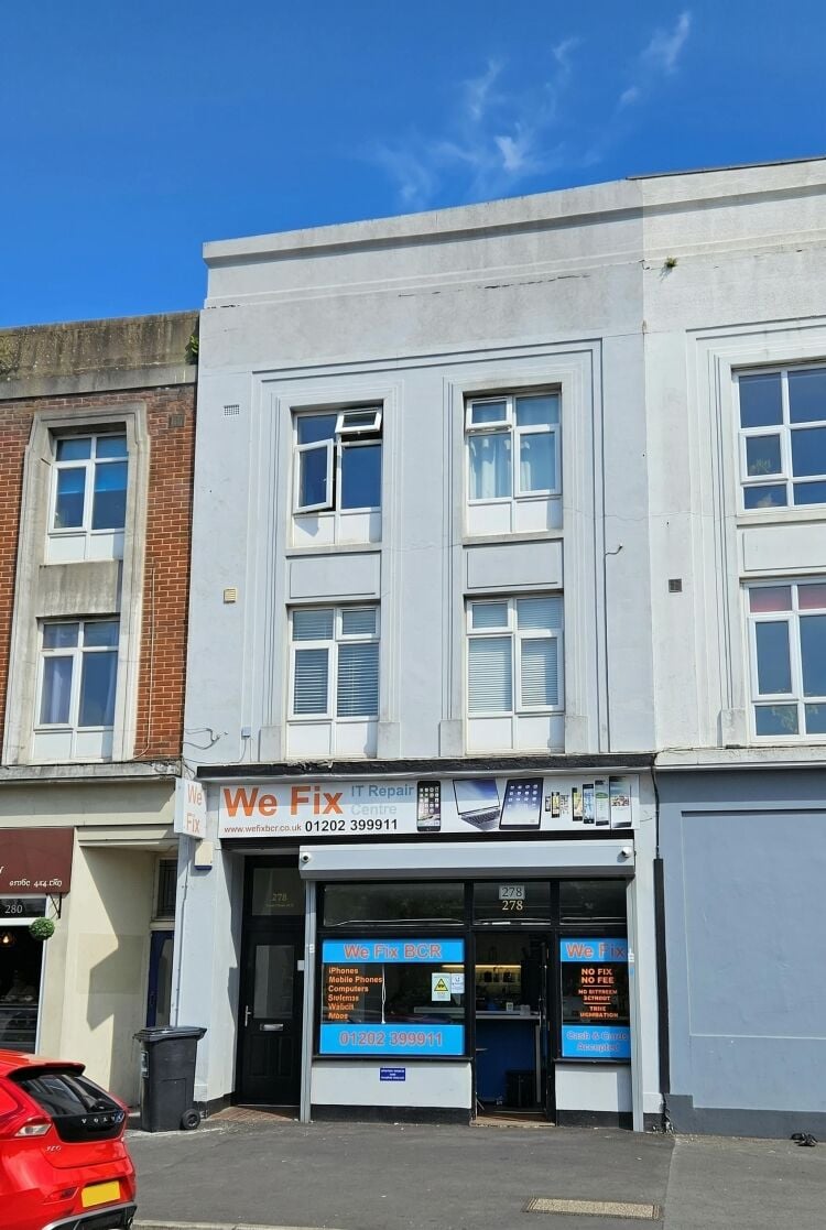 Mixed Use Rental Investment in Bournemouth Dorset with Retail Unit and Five Serviced Flats Photo 1