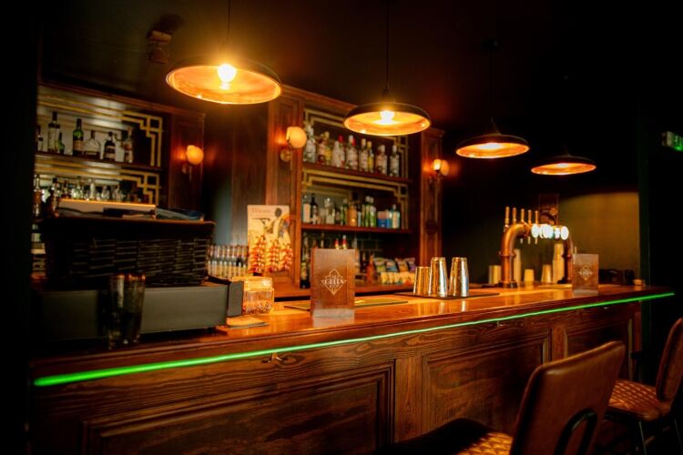 A fully fitted cocktail bar of approximately 1,720 ft² arranged over ground and basement, with the benefit of an on and off premises license, loc Photo 1