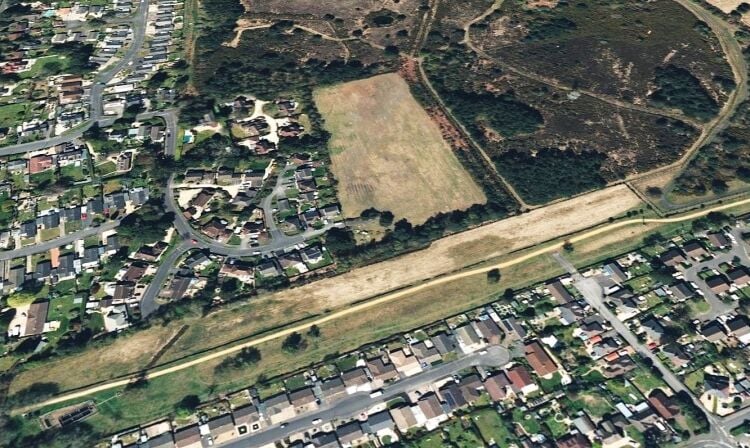 Leisure and care development site in Ferndown Dorset on 4.8 acres near Castleman Trailway Photo 1