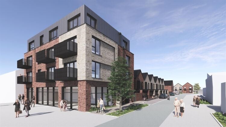 An exciting opportunity to lease this new commercial unit within the branwhite development at gainsborough square, lockleaze. the development will pro Photo 1