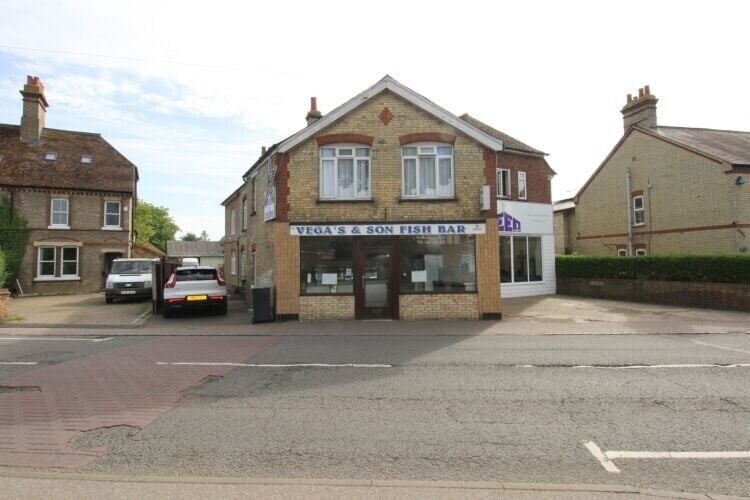 Former Fish and Chip Shop with Four-Bed Dwelling in Prime Stotfold Location Now Available Photo 1
