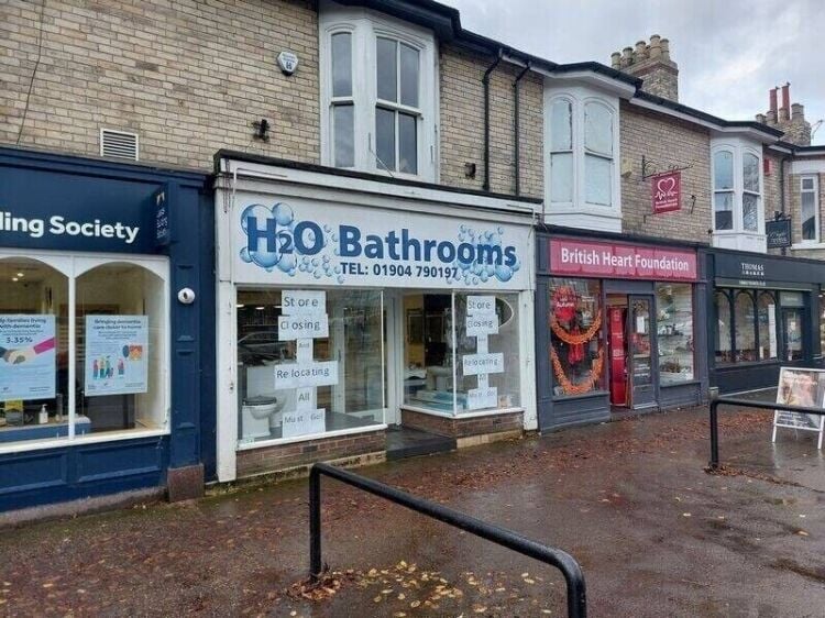 Spacious Retail Unit / Showroom TO LET  in Prime Suburban location ion York Road, Acomb,  York Photo 1