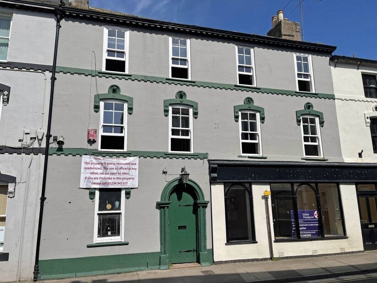 Cumbria Former Hotel with Potential for Redevelopment in Town Centre Location Photo 1