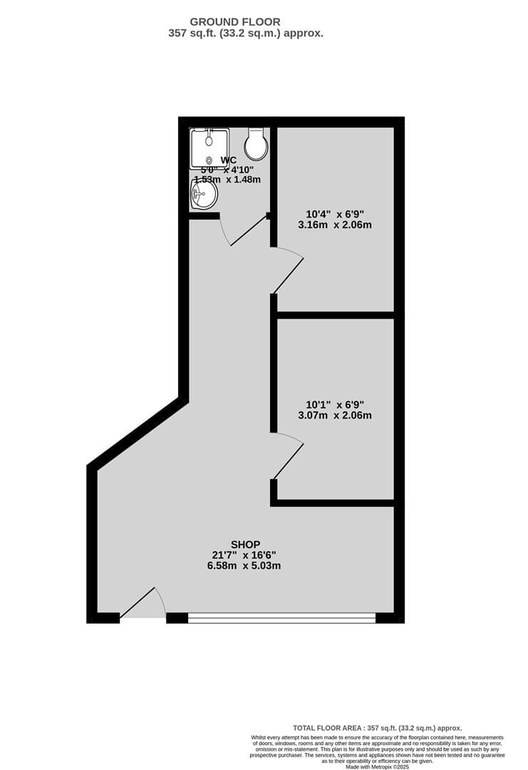 This ground floor retail unit offers approximately 360 sq ft of space and situated on kinsale road in the suburb of whitchurch. the shop would suit a Photo 10