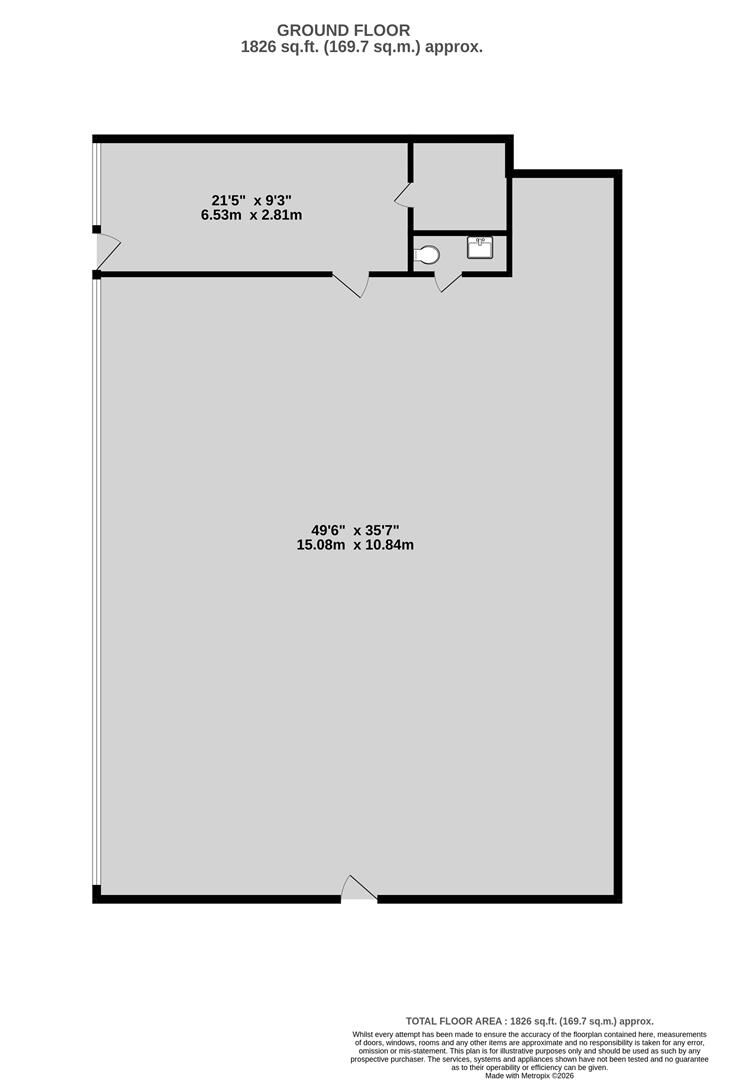 A ground floor former car showroom extending to approximately 1,826 sq ft. the property features a large, highly prominent frontage and benefits from Photo 10