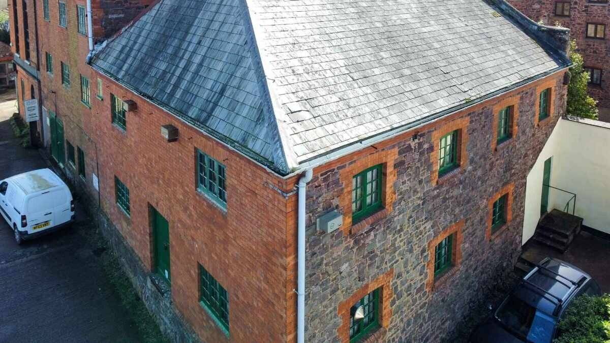 Three Storey Warehouse For Sale in Wiveliscombe, Taunton Somerset with Showrooms and Parking Photo 1