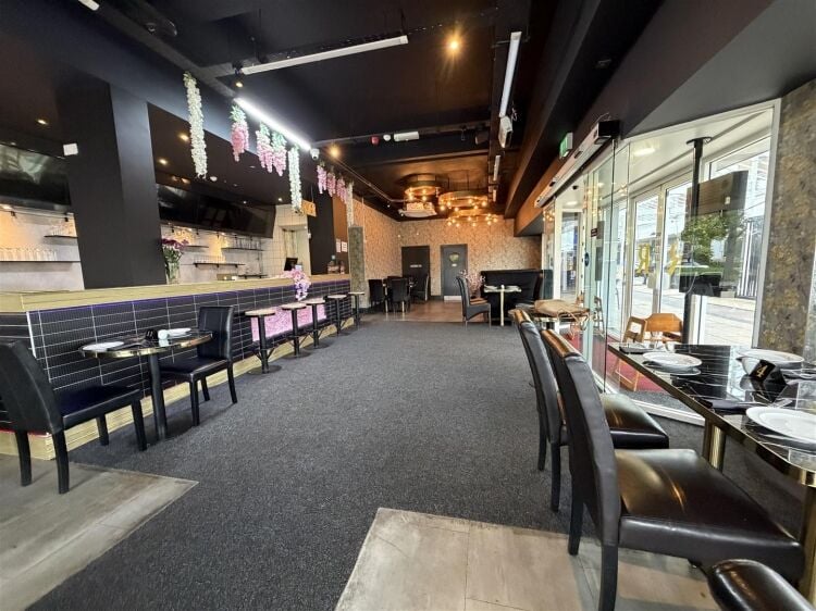 Ground floor restaurant for sale in Yate, Bristol with open dining area and kitchen space. Photo 10