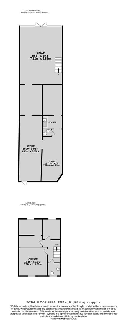 An end of terrace extended shop with first floor offices, measuring approximately 1,780 ft². the shop is situated in a highly prominent trading p Photo 10