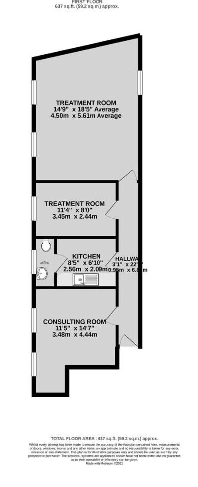 Modern First Floor Commercial Unit for Rent in Bristol, Ideal for Office or Salon Use Photo 11