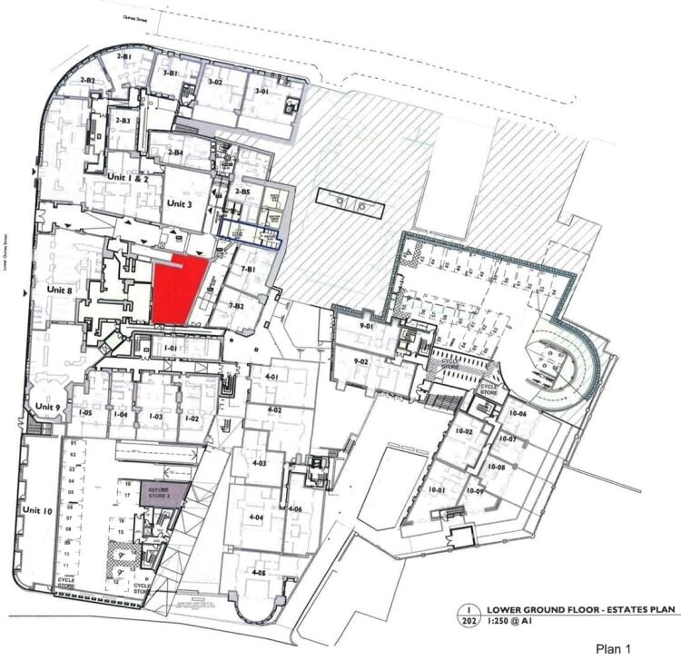 Contemporary ground floor commercial unit in prestigious mixed-use development in central Bristol Photo 11