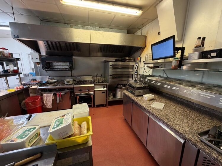 A fully fitted restaurant (formerly a chapel) extending to approximately 2,500 ft² benefiting from a fully equipped commercial kitchen, and a lar Photo 11