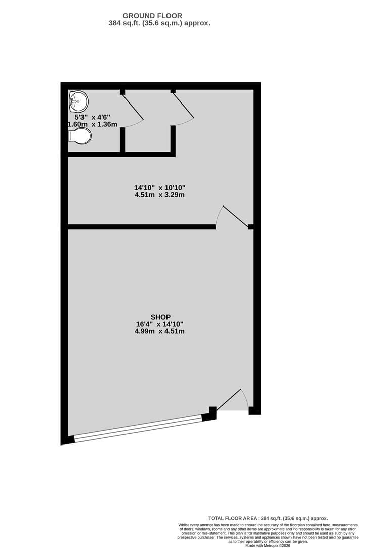 Retail unit for sale on Regent Street, Kingswood in the City of Bristol, 384 sq ft with storage spac Photo 11