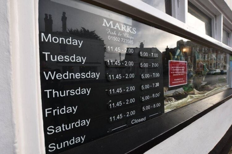 Southwold's Popular Fish & Chip Shop on High Street for Sale Photo 12
