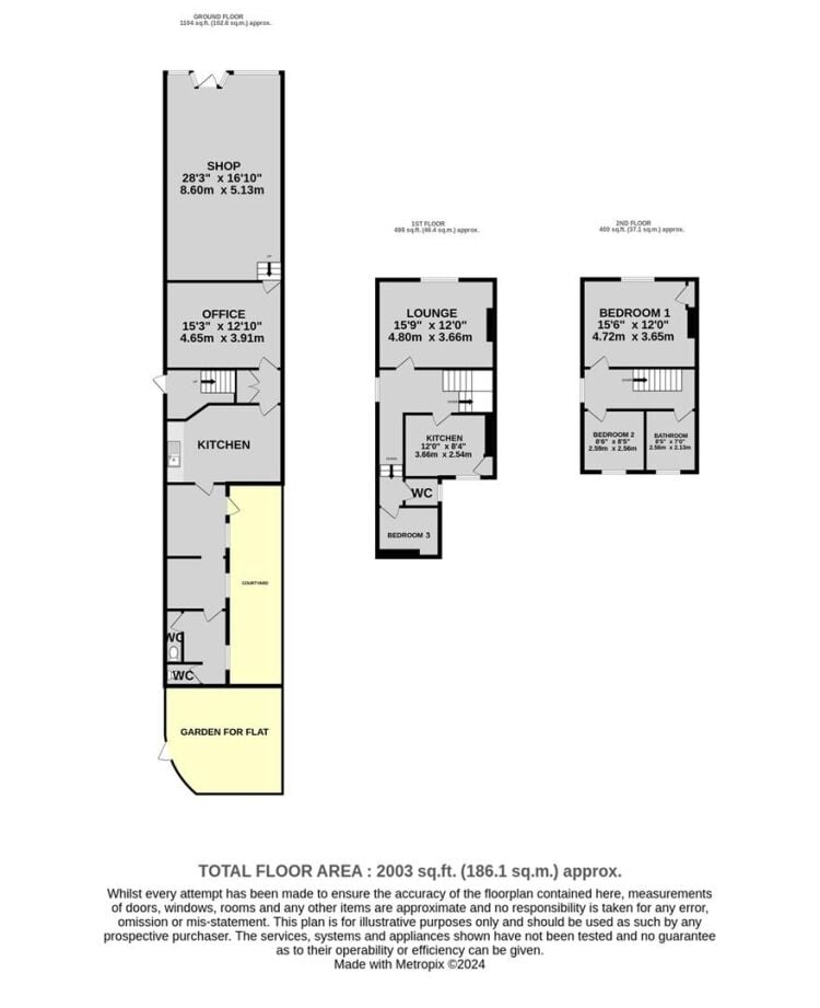 Prime Grade II Retail and Residential Property for Sale in Clevedon, Somerset Photo 12