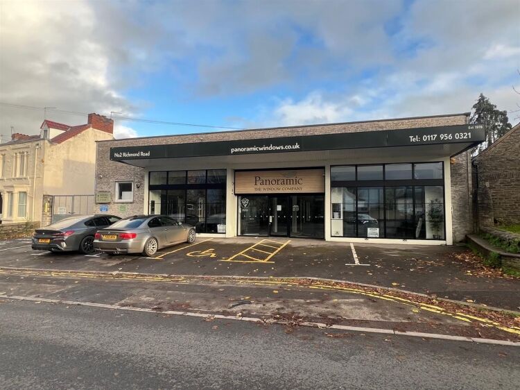 A large showroom of approximately 5,340 ft² with forecourt parking and a large, enclosed yard to the rear. the unit is situated in mangotsfield, Photo 12