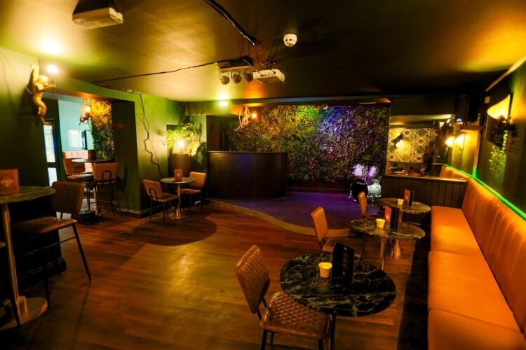 A fully fitted cocktail bar of approximately 1,720 ft² arranged over ground and basement, with the benefit of an on and off premises license, loc Photo 12