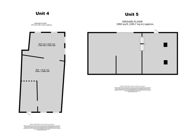Two undeveloped commercial units for sale in a Grade II Listed development in Bristol Photo 12