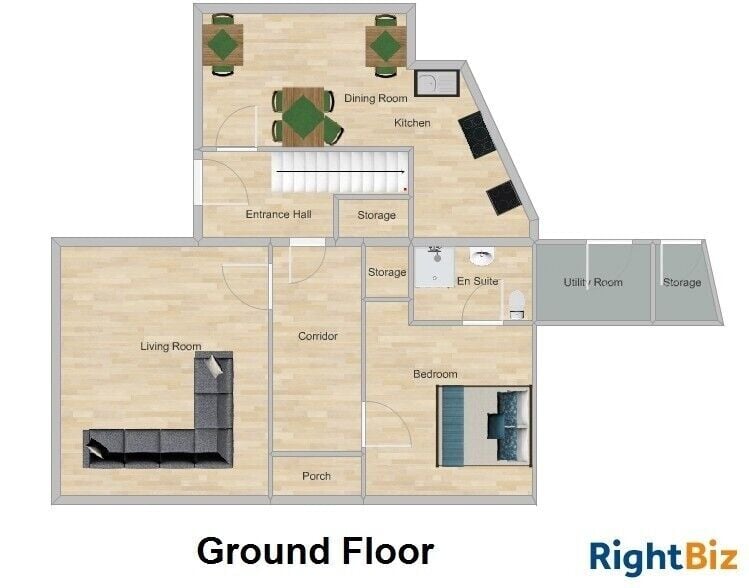 Prime Location 5-Bedroom Guesthouse for Sale in Gretna Green, Easy Access and Ample Parking Photo 12
