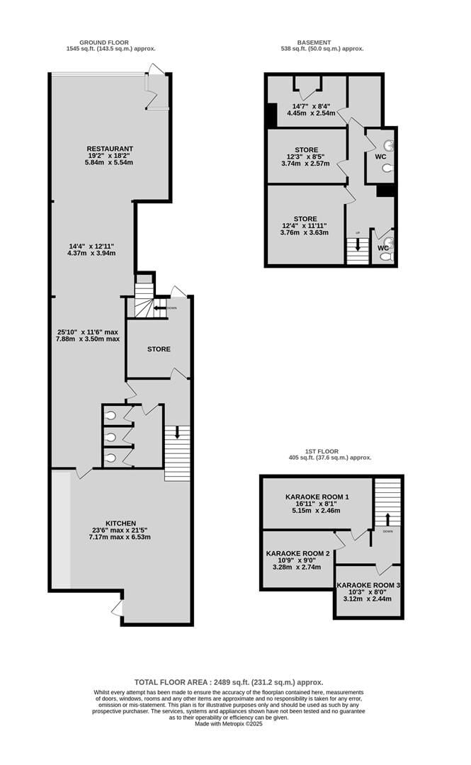 Restaurant for lease on Park Street in Bristol with kitchen, karaoke rooms, and courtyard garden Photo 13