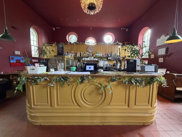 A fully fitted restaurant (formerly a chapel) extending to approximately 2,500 ft² benefiting from a fully equipped commercial kitchen, and a lar Photo 13