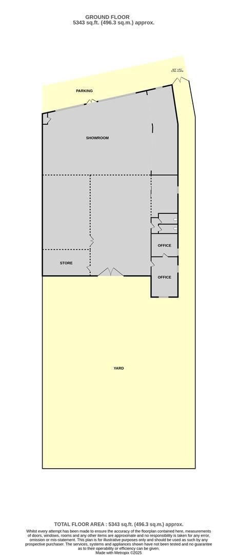 A large showroom of approximately 5,340 ft² with forecourt parking and a large, enclosed yard to the rear. the unit is situated in mangotsfield, Photo 14