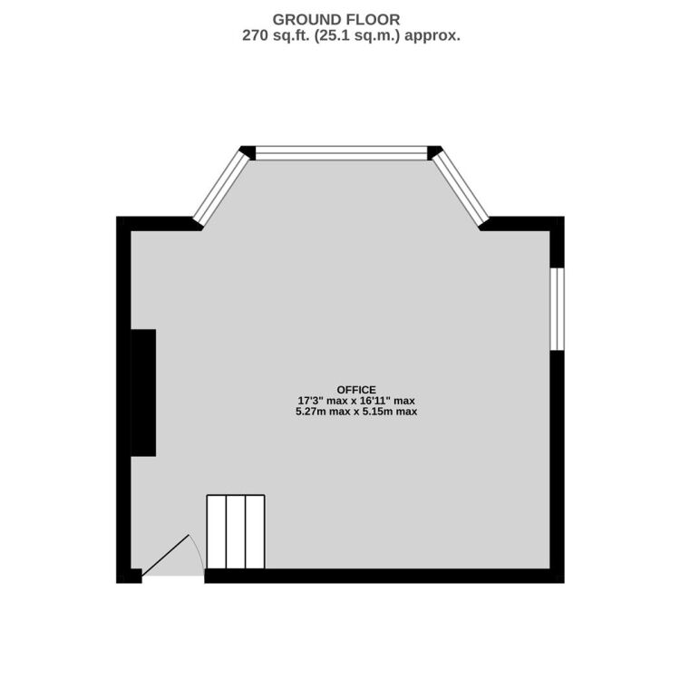 Bright 270 sq ft office space in Bristol with natural light and shared kitchen access Photo 14