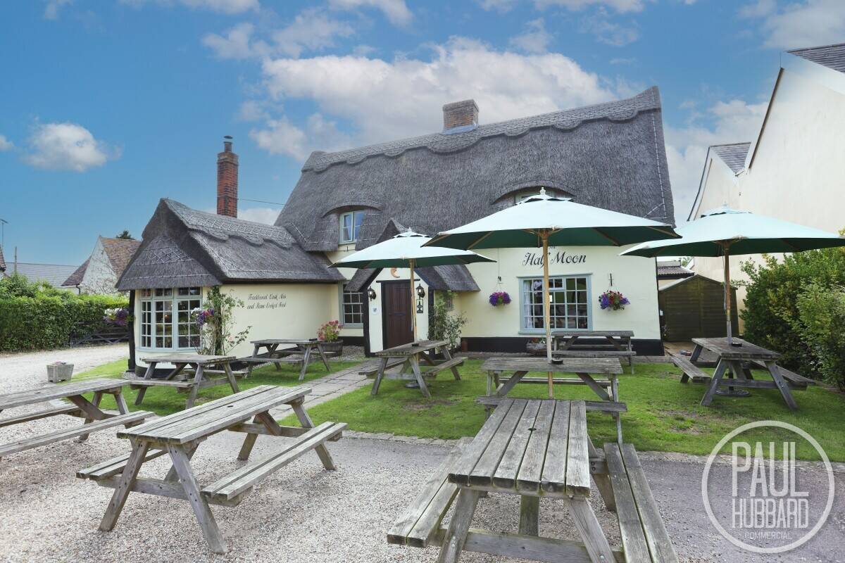 Grade II Listed Pub with Private Accommodation in Belchamp St Paul, Essex for Sale Photo 2