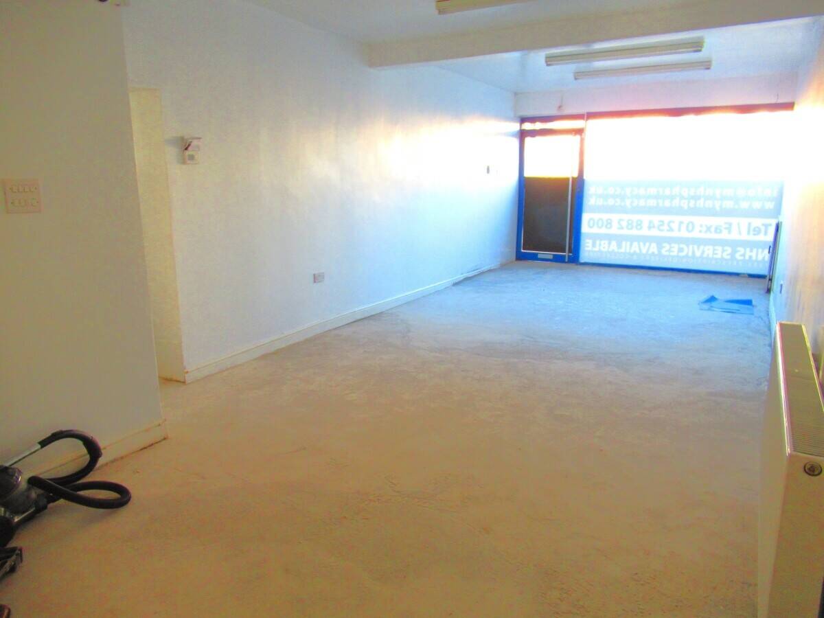 Main Road Ground Floor Shop To Let in Great Harwood Photo 2