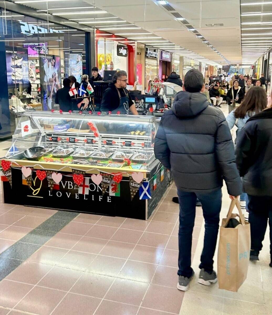 Unique Biltong Kiosk for Sale in Guildford's Friary Shopping Centre, Perfect for Retail Display Photo 3