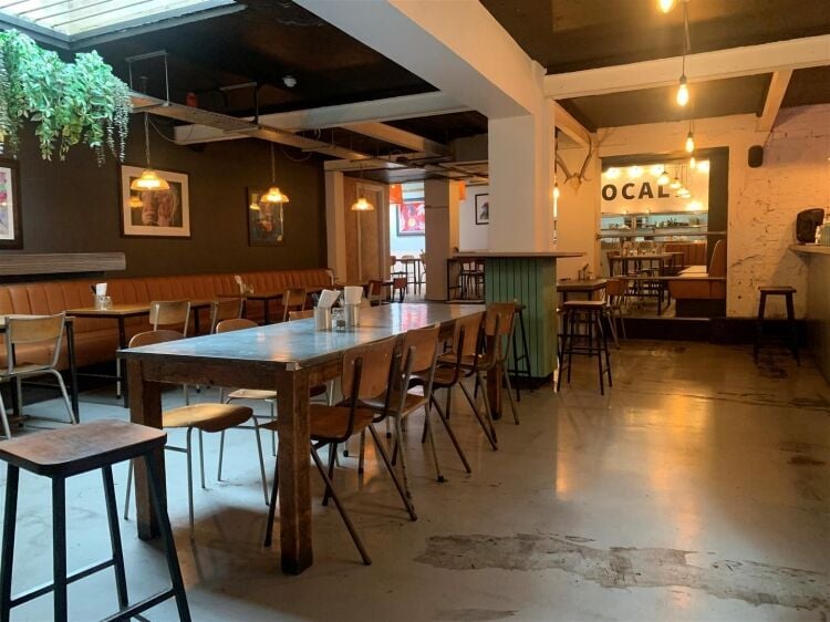 Spacious restaurant/bar for sale on North Street in Bedminster, Bristol with 3,100 sq ft available. Photo 2