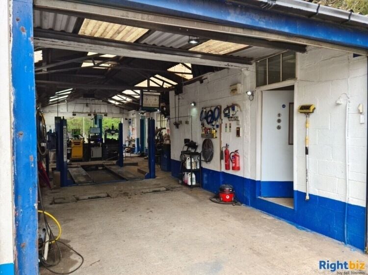 Large Industrial Unit with MOT Centre, Garage, and Owner Accommodation in Chulmleigh Devon, Great P Photo 3