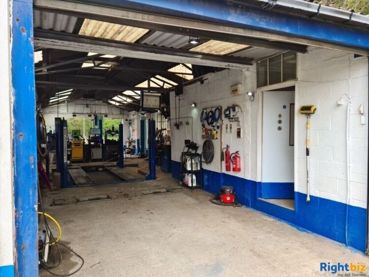 Large Industrial Unit with MOT Centre, Garage, and Owner Accommodation in Chulmleigh Devon, Great P Photo 3