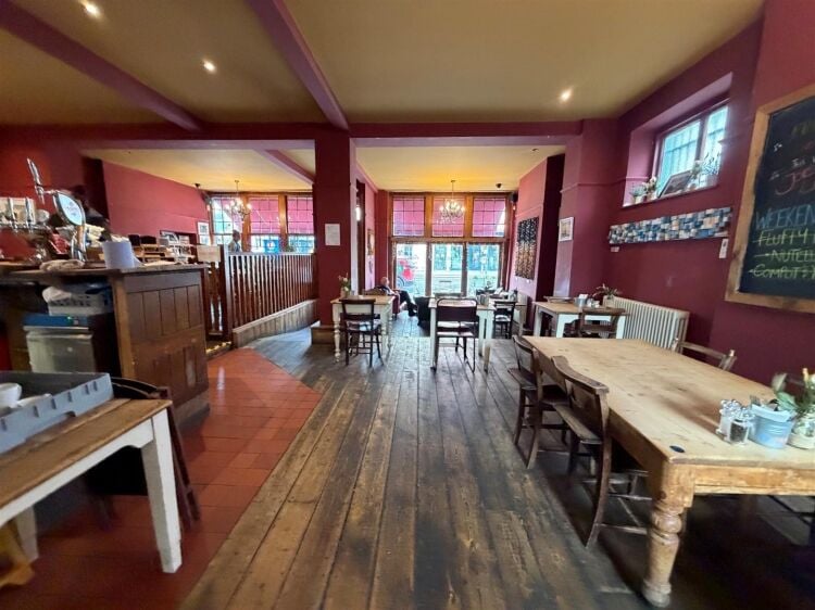 A fully fitted restaurant/bar extending to approximately 1,580 ft² benefiting from a fully equipped commercial kitchen, enclosed rear garden, and Photo 2