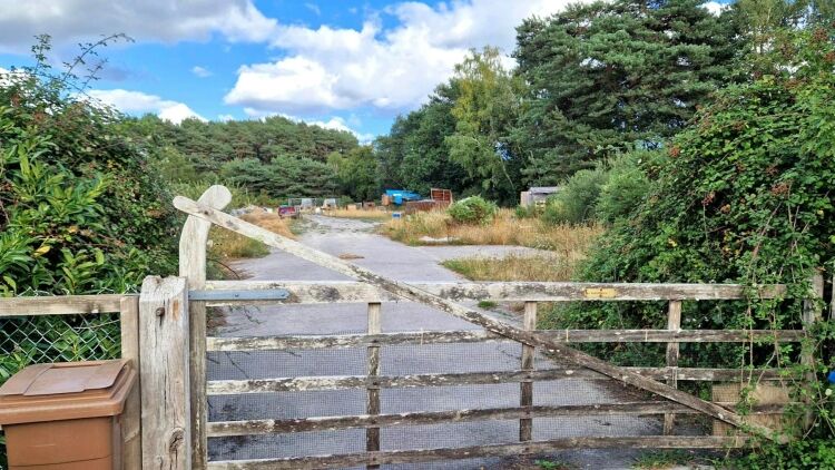 Leisure and care development site in Ferndown Dorset on 4.8 acres near Castleman Trailway Photo 2
